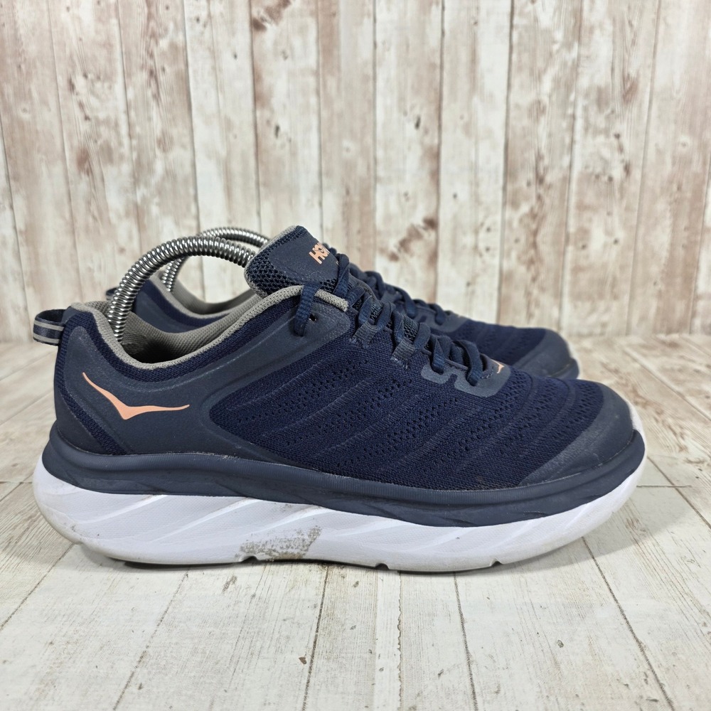 Hoka One One Akasa Midnight Navy Deep Lake Running Shoes 1099739 Womens 8.5